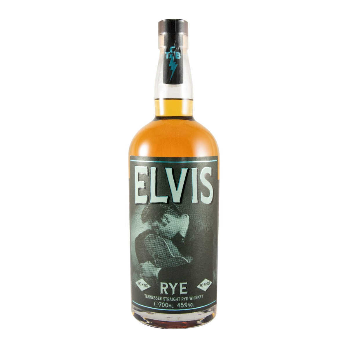 Elvis Straight Rye Whiskey 700ml 45% ABV