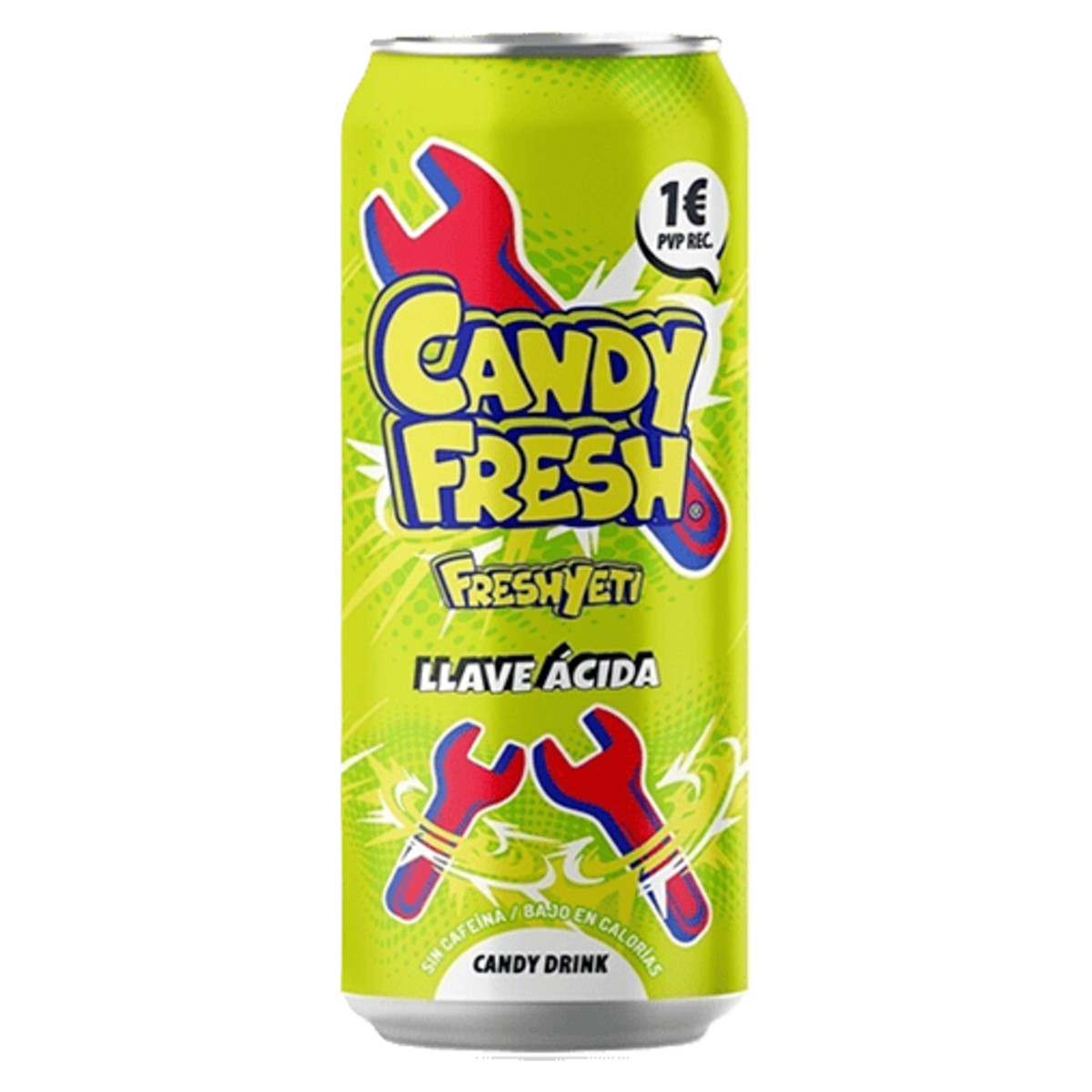 Eneryeti Candy Fresh Llave Ácida Sour Soda 500ml
