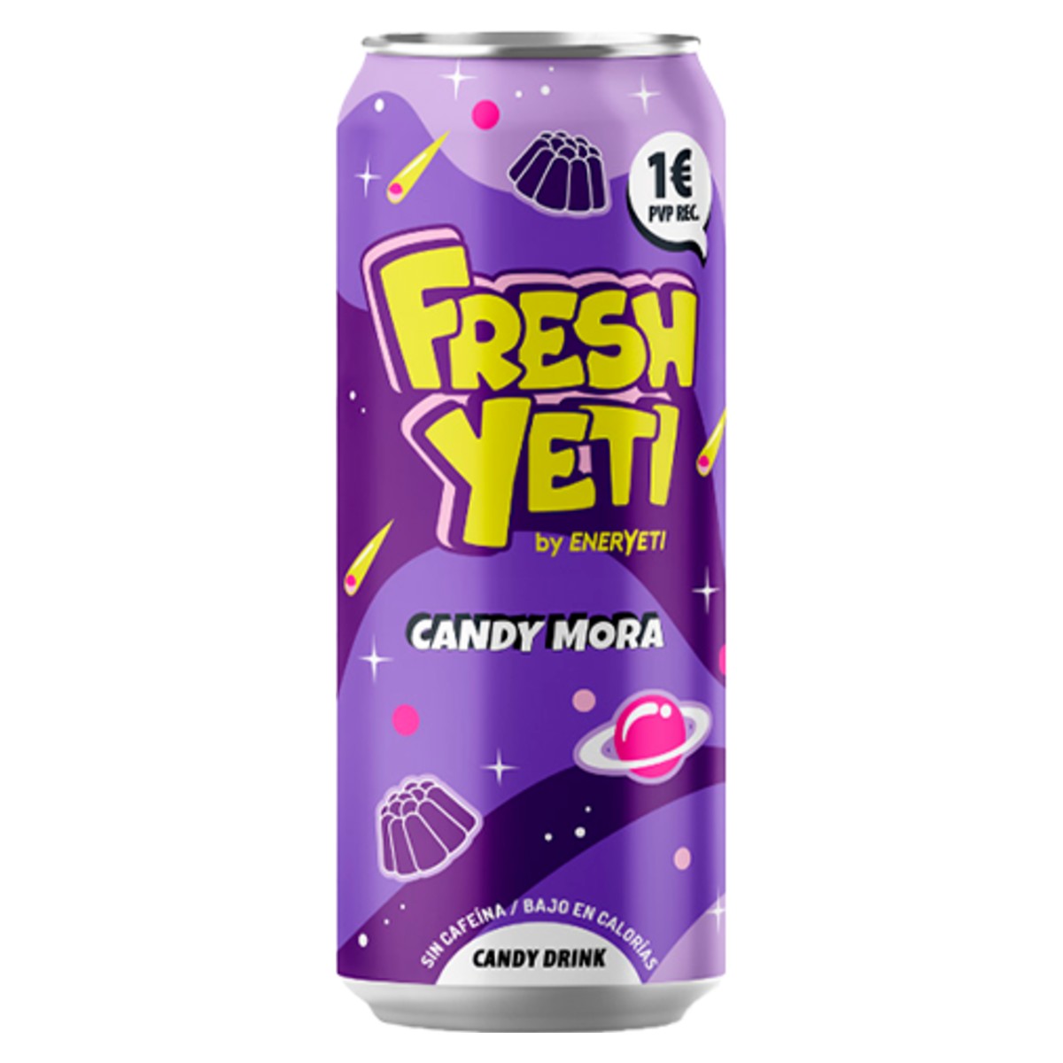 Eneryeti Freshyeti Blackberry Candy Soft Drink 500ml