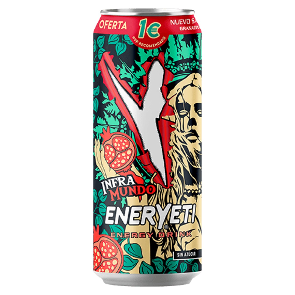 Eneryeti Inframundo Sugar Free Energy Drink 500ml