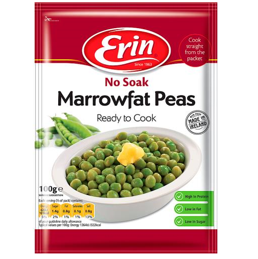 erin no soak marrowfat peas dried peas festive cooking quick cook pea mix