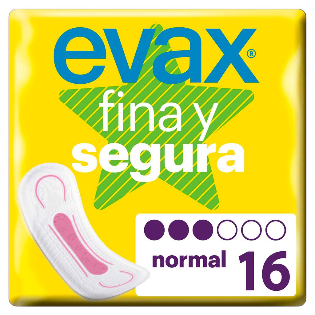 Evax Fina e Segura Normal Sanitary Pads Pack of 16