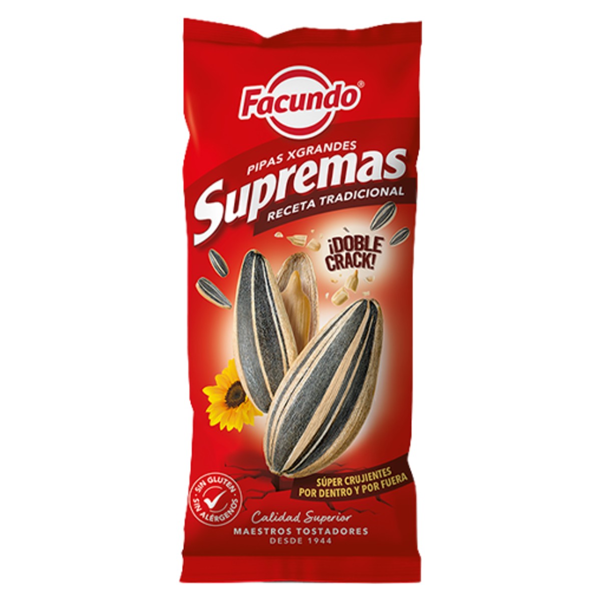 Facundo Extra Large Roasted Salted Sunflower Seeds 80g
