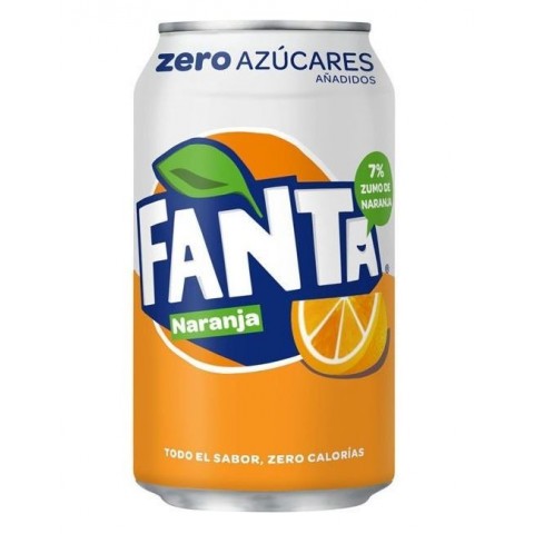 Fanta Orange 330ml Zero