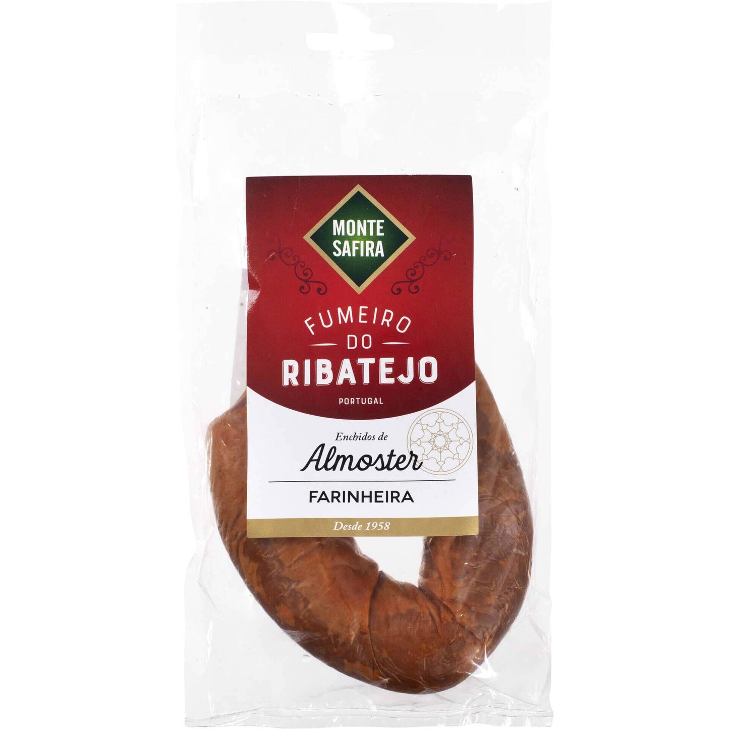 farinheira de almoster fumeiro do ribatejo 200g portuguese smoked sausage artisan deli meat
