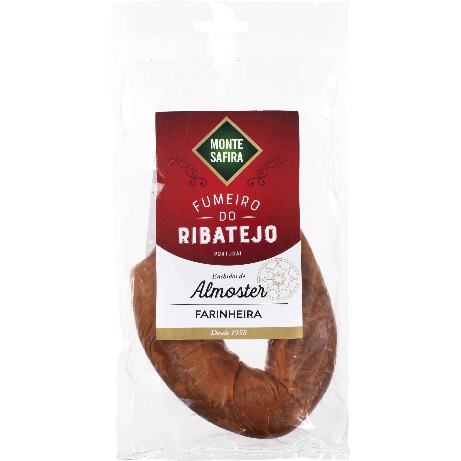 farinheira de almoster fumeiro do ribatejo 200g portuguese smoked sausage artisan deli meat
