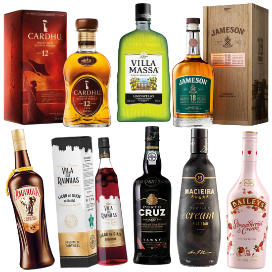 festive spirits and alcohol gift sets – luxury spirits, premium gin, whisky gift sets, sparkling wine hampers and festive celebration drinks
