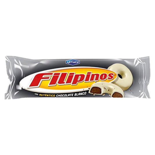 Filipinos White Chocolate Biscuit Rings 128g