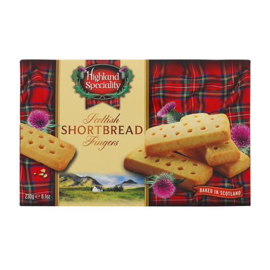 finger cream shortbread highland speciality 230g cream sandwich biscuits Scottish snack
