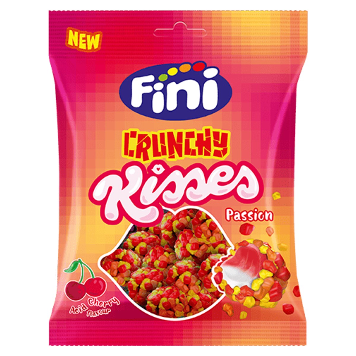 Fini Crunchy Kisses Passion 75g