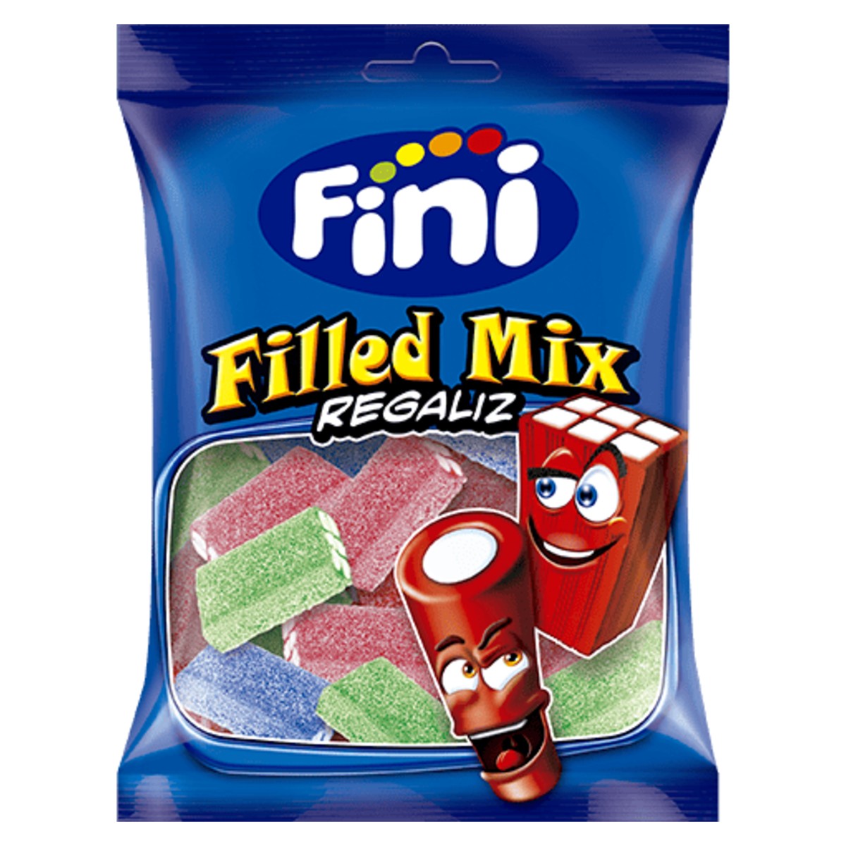 Fini Filled Mix Bricks Pika 90g