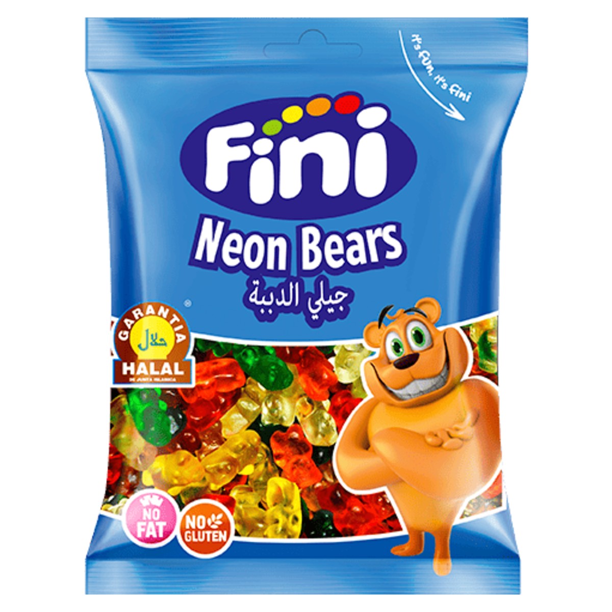Fini Neon Bears Gummies 90g