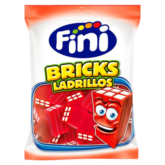 Fini Shiny Strawberry Bricks 90g