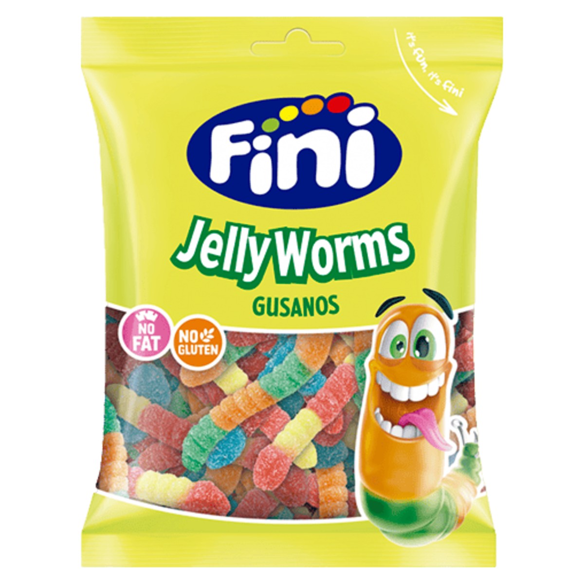 Fini Sour Worms Gummies 90g