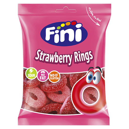 Fini Strawberry Rings Gummies 90g