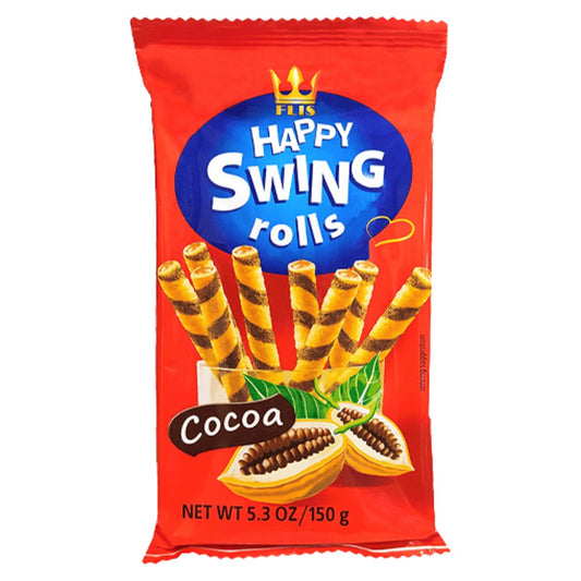 Flis Cocoa Cream Wafer Rolls 150g