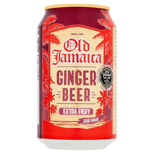 Old Jamaica Extra Fiery Ginger Beer Zero Sugar 330ml