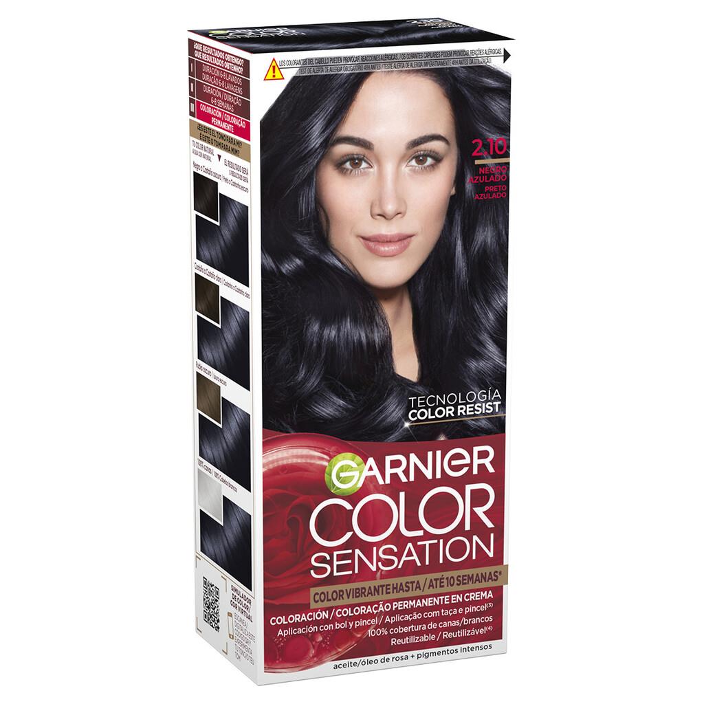 Garnier Color Sensation Permanent Hair Colour 2.1 Blue Black
