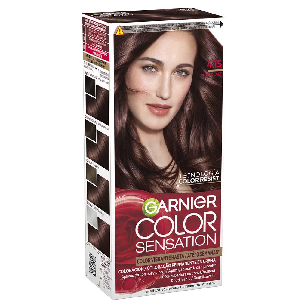 Garnier Color Sensation Permanent Hair Colour 4.15 Chocolate