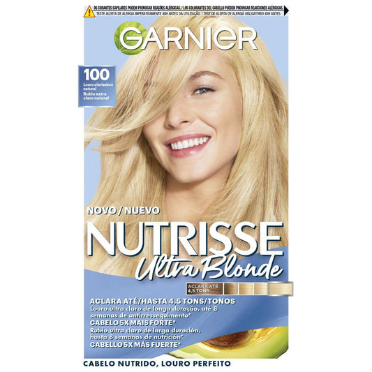 Garnier Nutrisse Permanent Hair Colour 100 Camomile