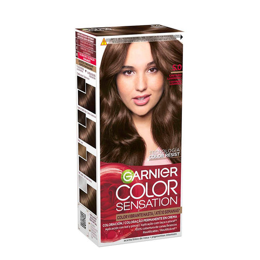 Garnier Permanent Hair Colour 5.0 Luminous Brown
