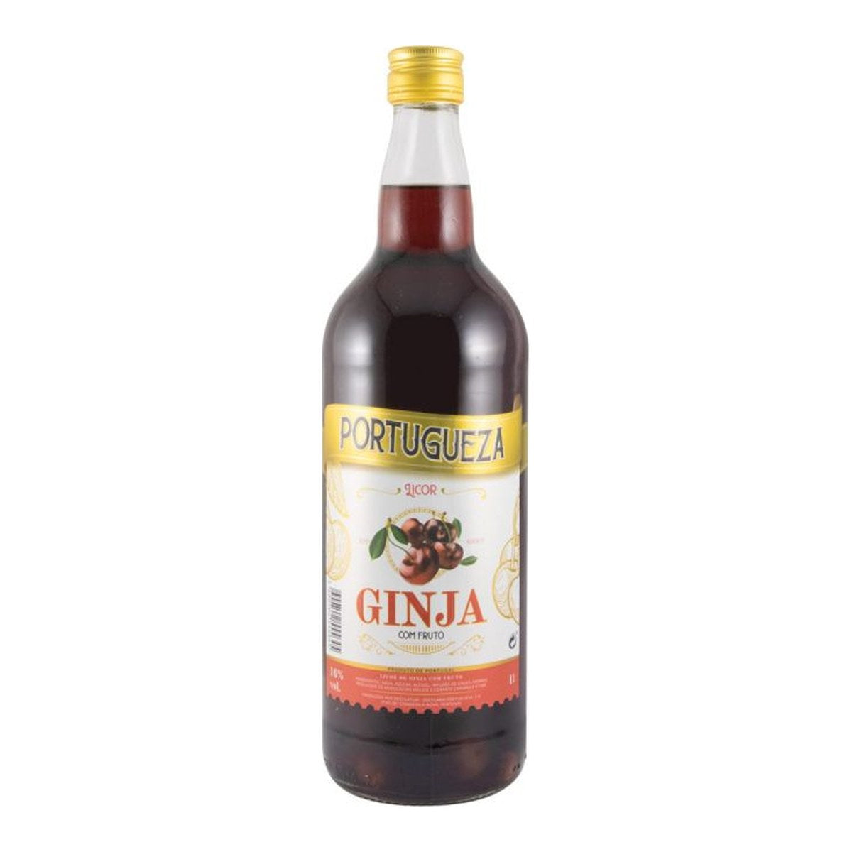 Ginja Portugueza with Fruit 1L 16% ABV