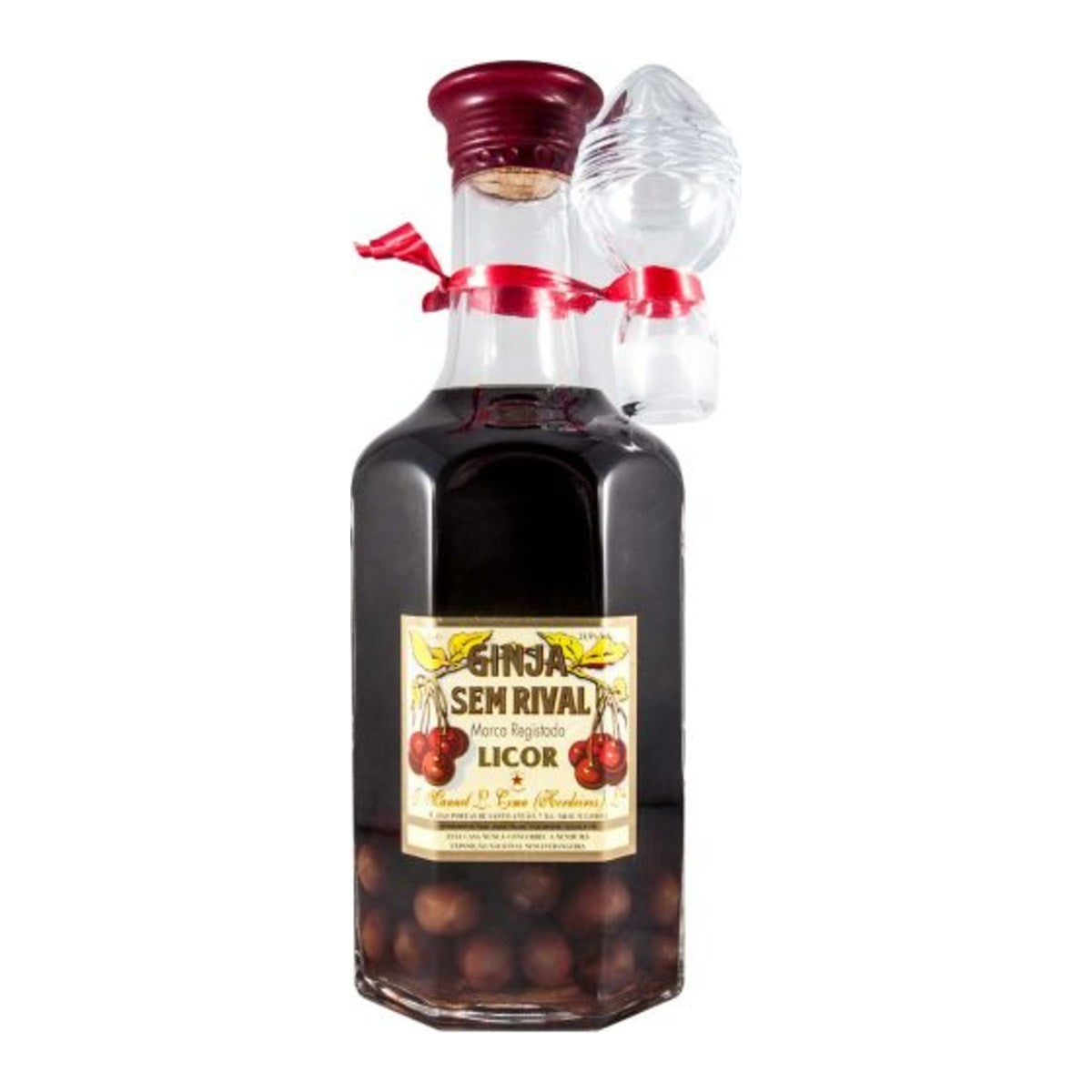 Ginja Sem Rival Liqueur Decanter 1L 23.5% ABV
