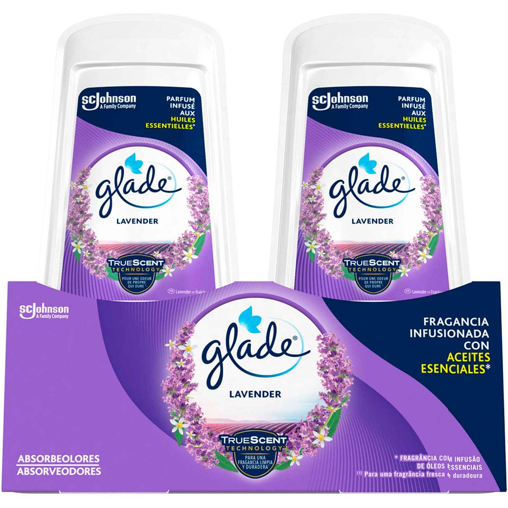 Glade Lavender Odour Absorbers 2 x 150g