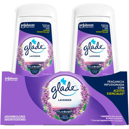 Glade Lavender Odour Absorbers 2 x 150g