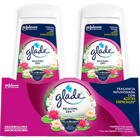 Glade Relax Zen Odour Absorbers 2 x 150g