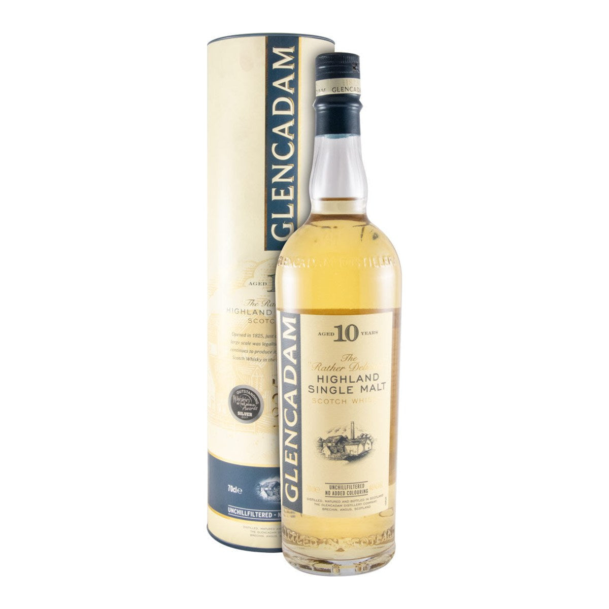 Glencadam 10 Year Old Single Malt Scotch Whisky 700ml 46% ABV