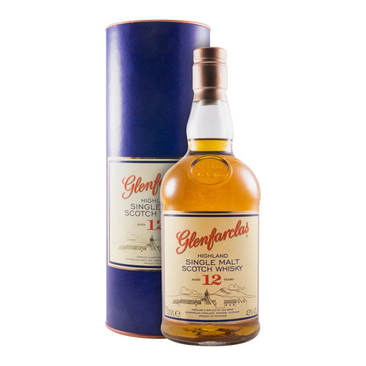 Glenfarclas 12 Year Old Single Malt Scotch Whisky 700ml 43% ABV
