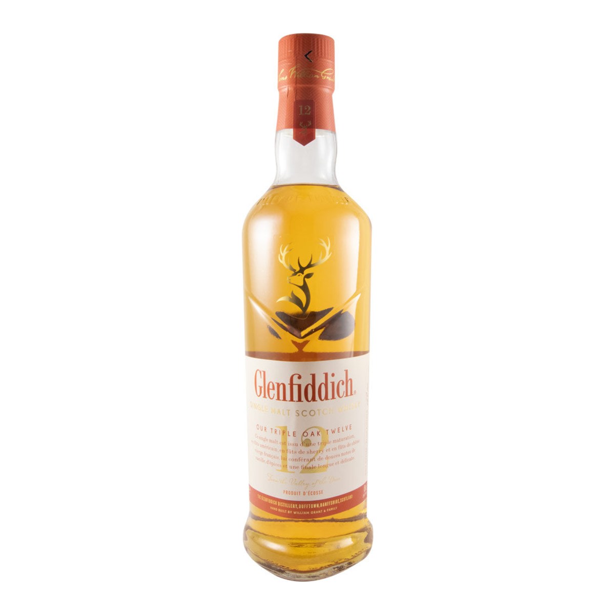 Glenfiddich 12 Year Old Triple Oak Single Malt Scotch Whisky 700ml 40% ABV