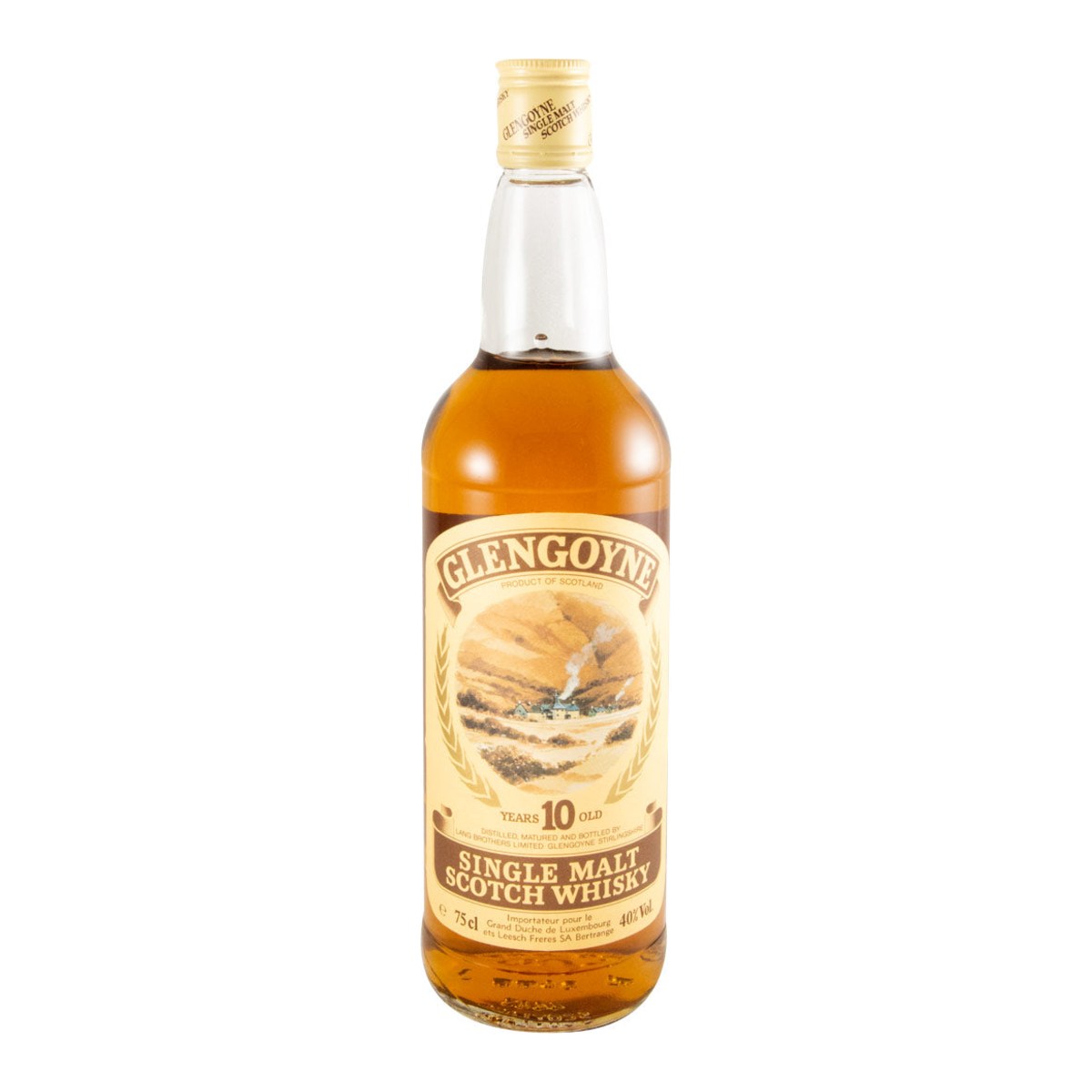 Glengoyne 10 Year Old Single Malt Scotch Whisky 750ml 40% ABV