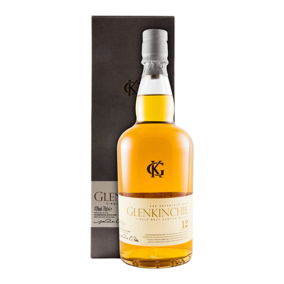 Glenkinchie 12 Year Old Single Malt Scotch Whisky 700ml 43% ABV