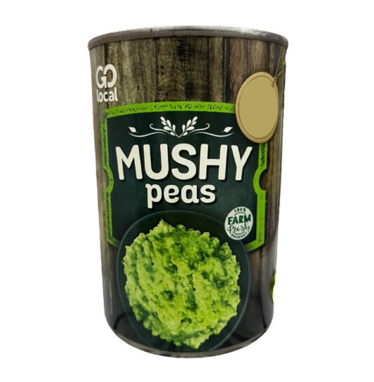 go local mushy peas 400g traditional soft peas canned vegetable british side dish