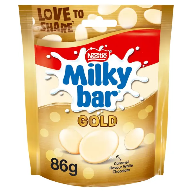 Nestle Milkybar Buttons Gold Pouch 86g