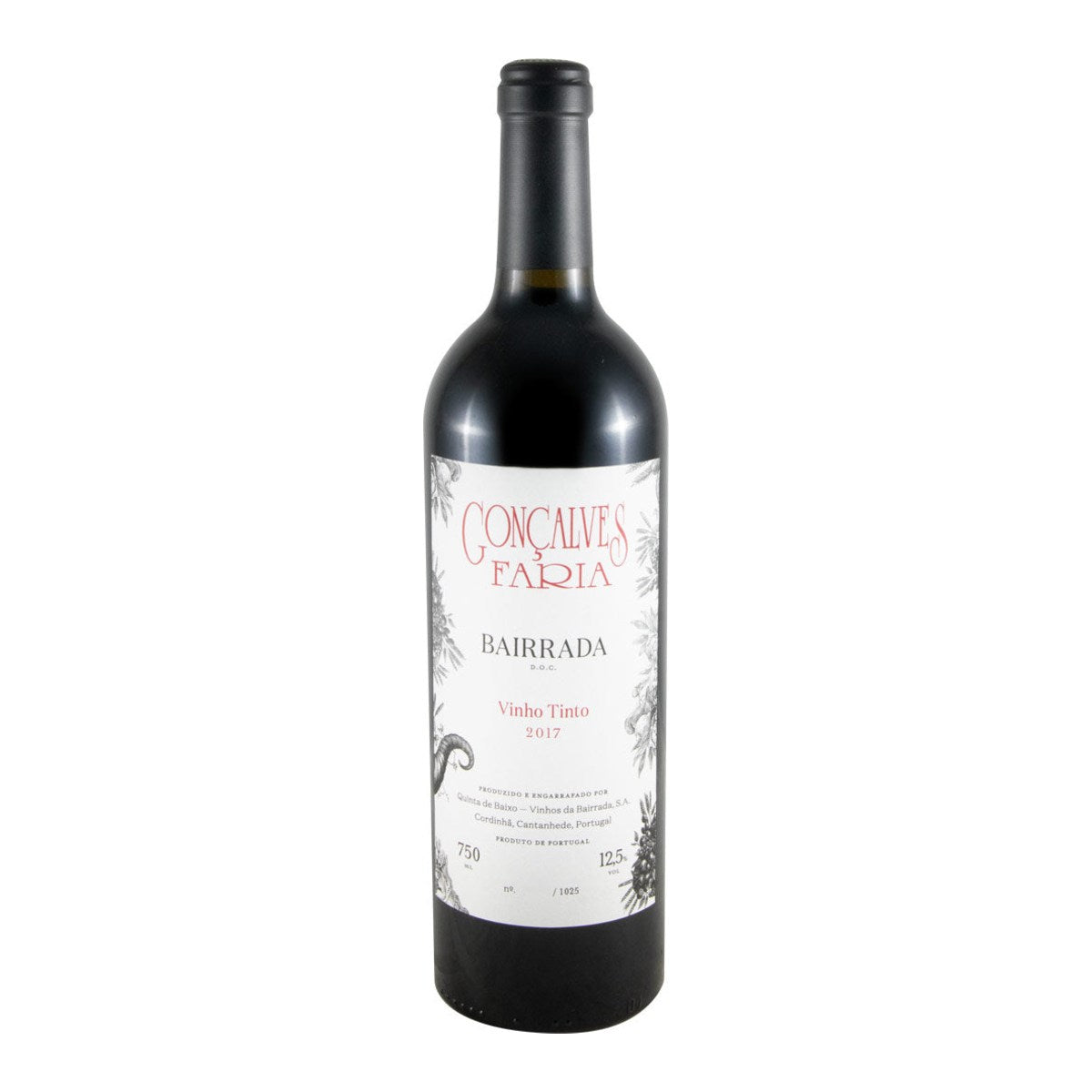 Gonçalves Faria Red Wine Bairrada 2017 750ml 12.5% ABV