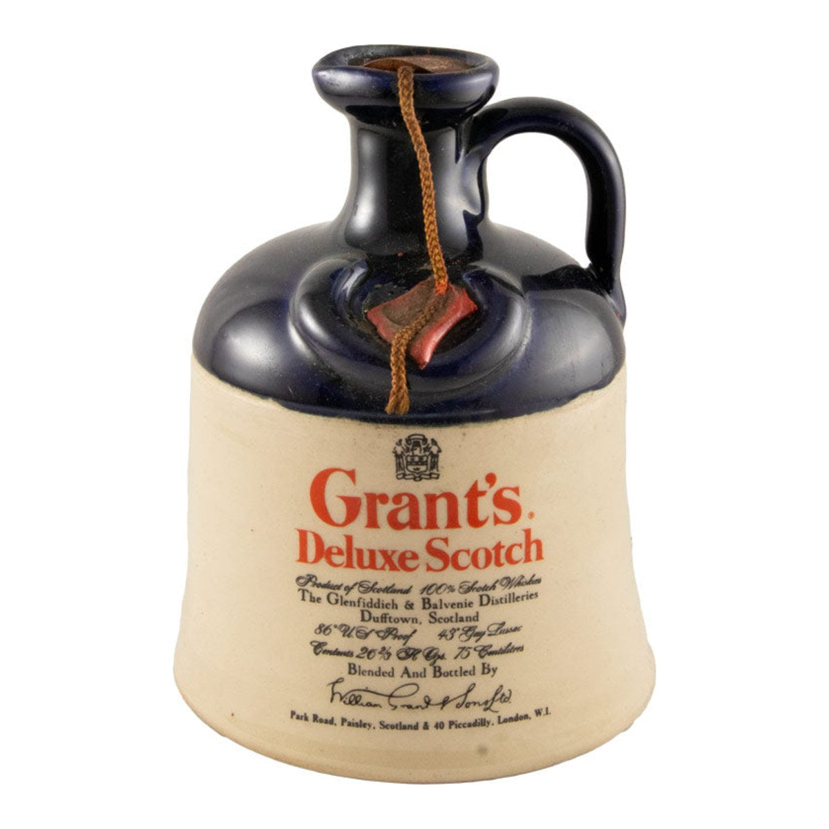 Grant's Ceramic Jug Blended Scotch Whisky 750ml 43% ABV