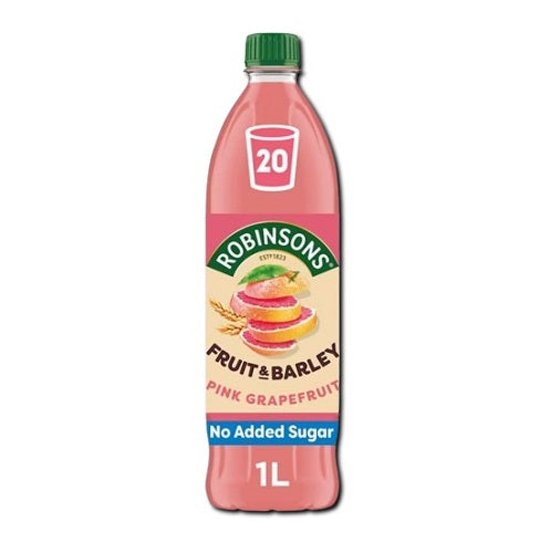 Pink Grapefruit Fruit & Barley Robinson 1L