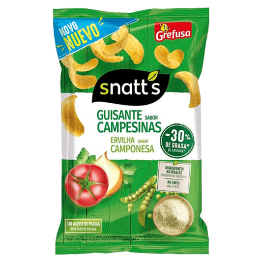 Grefusa Snatt's Pea Snack Country Style 28g