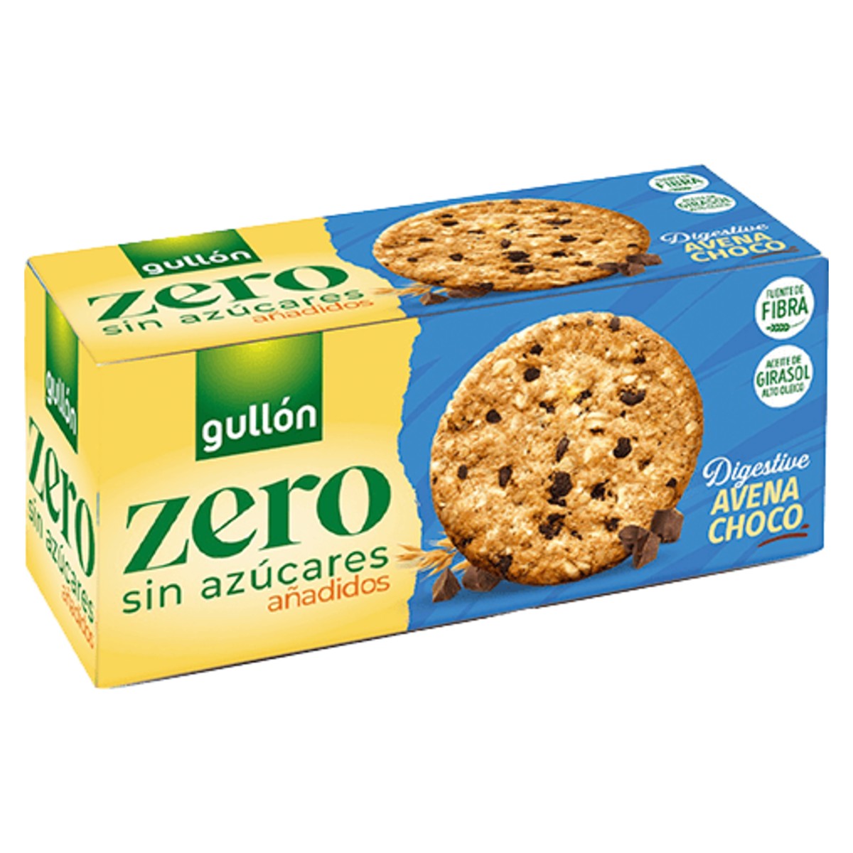 Gullón Digestive Oat Chocolate Zero 255g