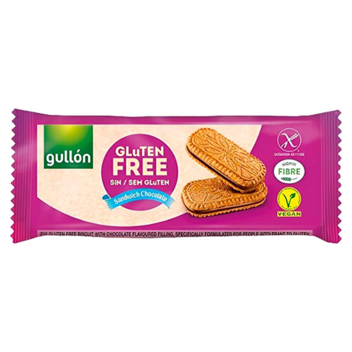 Gullón Gluten Free Chocolate Sandwich Biscuits 45g