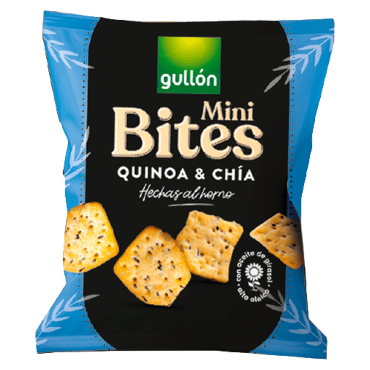 Gullón Mini Bites Quinoa and Chia Crackers 40g