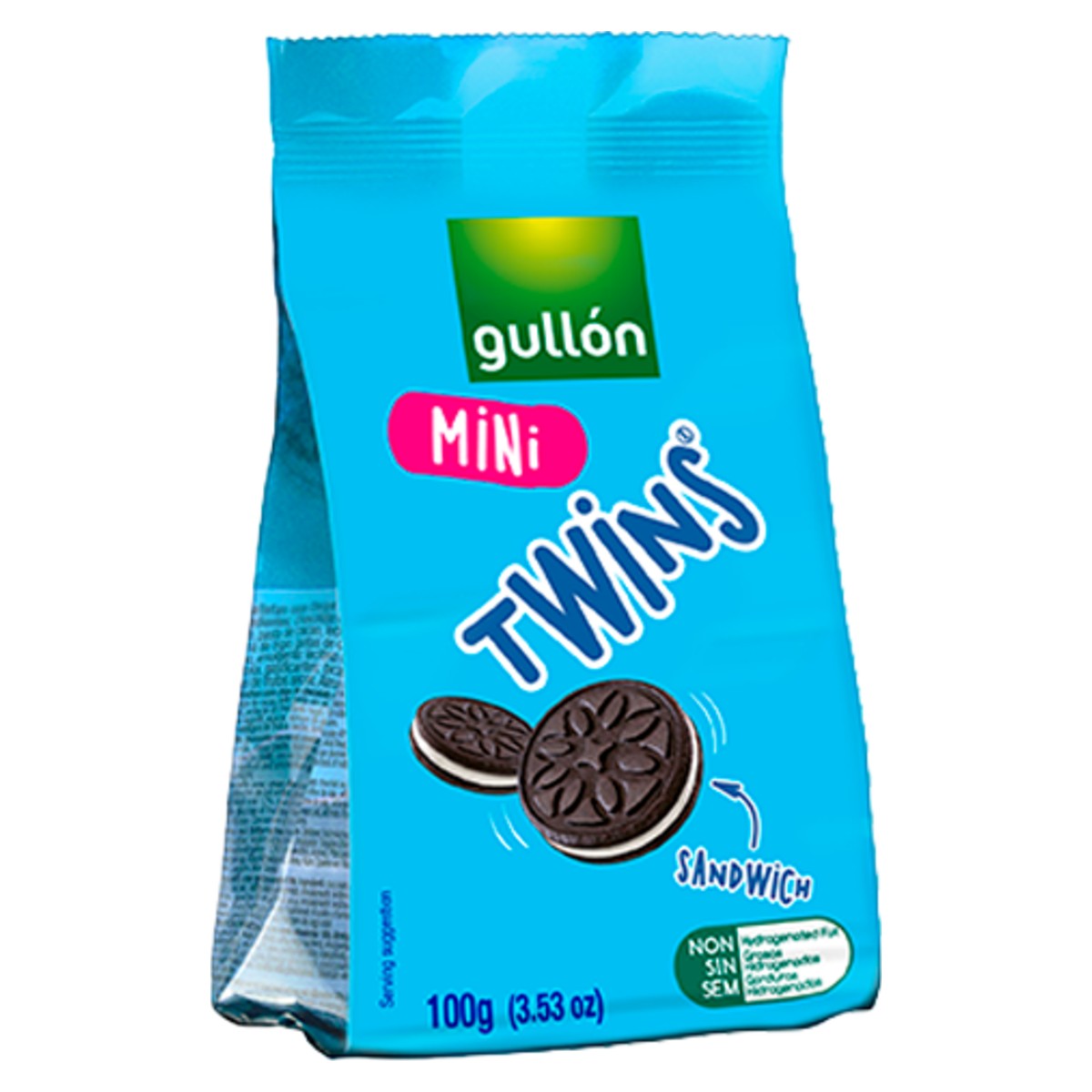 Gullón Mini Twins White Cream Biscuits 100g