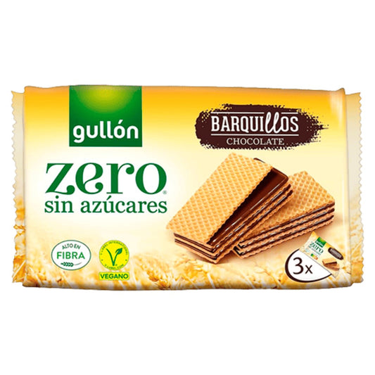 Gullón Zero No Added Sugar Chocolate Wafers 60g