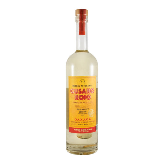 Gusano Rojo Mezcal 700ml 38% ABV