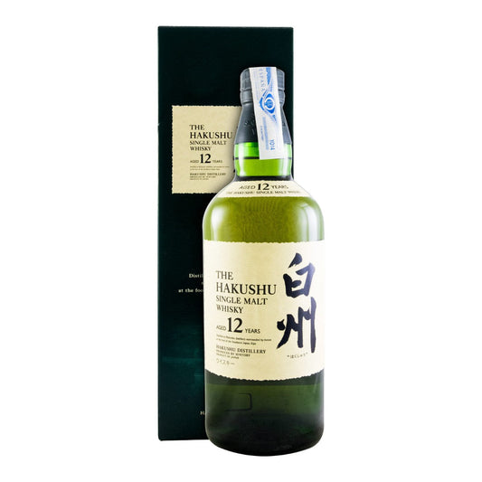 Hakushu 12 Year Old Single Malt Japanese Whisky 700ml 43% ABV