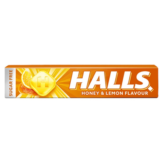 Halls Honey and Lemon Sugar Free