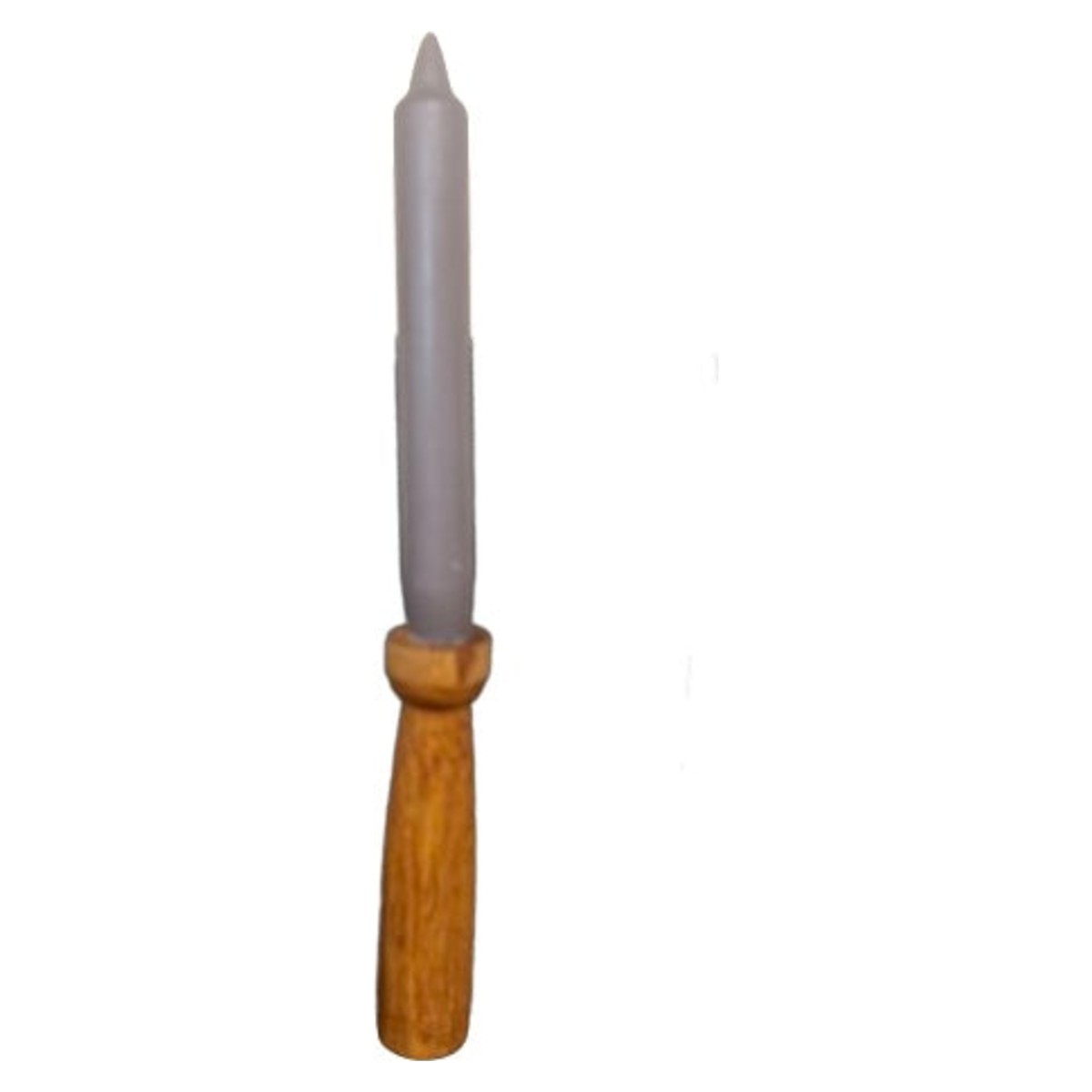 Handmade Wooden Candle Holder 14cm